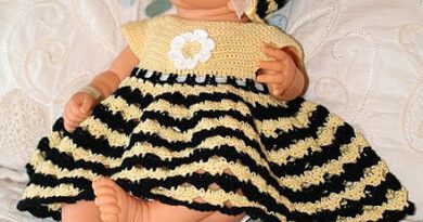 Bumble bee dress & hat