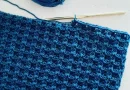 Waffle crochet stitch