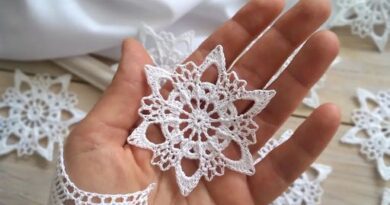 Snowflake ornament for Christmas