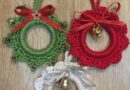 How to make crochet Christmas tree ornaments