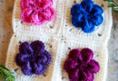 Crochet flowers square free pattern